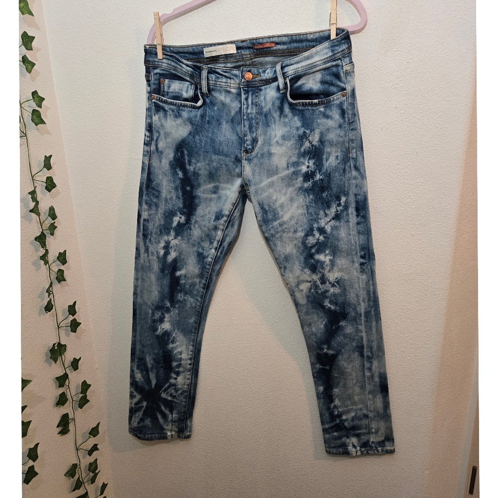 Pilcro Tie Dye Slim Boyfriend Size 30